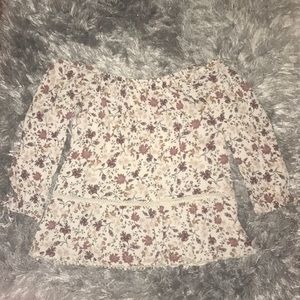 American Eagle off the shoulder top